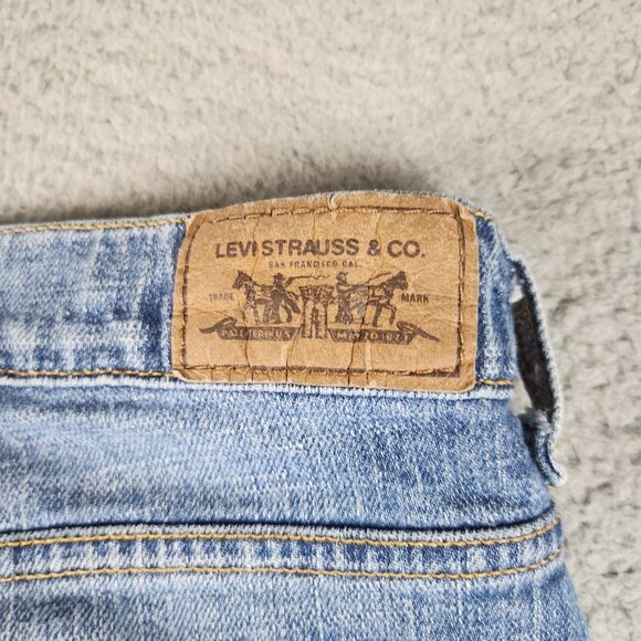 Levi's Jeans Womens Size 8 Curvy Bootcut Mid Rise 515 Stretch Blue Denim Ladies - Picture 11 of 12
